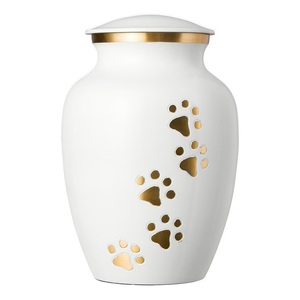 Urna DE RECUERDO DE Metal de nueva tendencia para seres queridos, urnas de cremación conmemorativas para adultos, recuerdo de memoria, forma de tamaño personalizado - Product Image 1