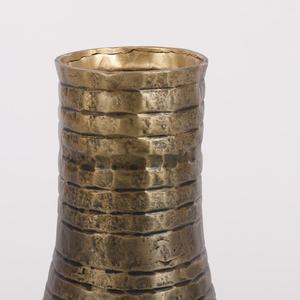 Jarrón de Metal Dorado, Jarrón Simple para Flores, Jarrón Cónico de Aluminio, Maceta para Centros de Mesa de Boda, Decoraciones de Restaurantes - Product Image 3