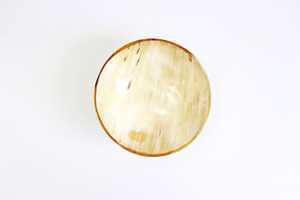 ชามสลัดฮอร์นทำด้วยมือสำหรับบ้านและห้องครัวชามสลัดควายฮอร์นปลอดภัยต่อสิ่งแวดล้อมสำหรับรับประทานอาหารที่ใส่ใจงานฝีมือทำมือ - Product Image 5