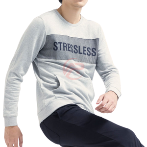 Sudadera de Forro Polar Sólido de Alta Calidad para Hombre |   Sudadera con Estampado OEM |   Algodón Orgánico 100% Ecológico y Cálido para Invierno - Product Image 3