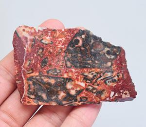 Meilleure peau de léopard pierre brute vente en gros peau de léopard pierre précieuse brute pour la fabrication de Cabochon - Product Image 5