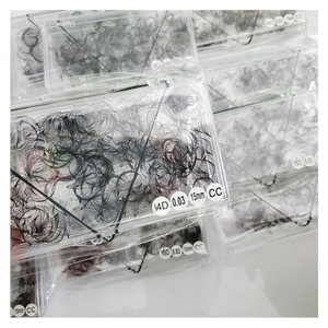 Extensions de cils pré-faites 500 fans 14D volume complet courbure CC couleur naturelle, fabricant vietnamien pour cadeau de Noël - Product Image 6