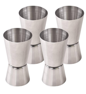 Vidrio de Jigger de acero de la mejor calidad para artículos de fiesta y restaurantes, uso para tamaño mediano personalizado para herramientas de barra de vino - Product Image 3