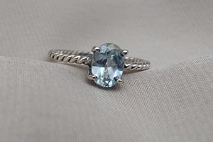 แหวนพลอยอเมทิสต์สีเขียวเงินสเตอร์ลิงวงแหวนเหลี่ยมเพชรพลอยธรรมชาติทำด้วยมือ925ขายส่ง - Product Image 2