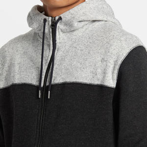Sudadera con capucha para hombre Streetgrace OEM personalizada, cierre de cremallera, tela suave, impresión Digital, logotipo, moda teñida lisa, compatible con etiqueta privada - Product Image 4
