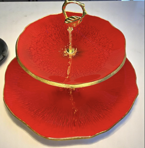 Support à gâteau en résine époxy élégant, présentoir décoratif pour desserts, piédestal pour mariages et fêtes en provenance d'Inde - Product Image 5