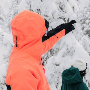 Chaqueta de esquí personalizada para hombre Proveedor OEM Tela impermeable Aislamiento cálido Cremallera a prueba de viento Impresión de logotipo Marca de etiqueta privada - Product Image 4