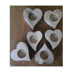 Decorative Wooden <b>Tealight</b> <b>Holder</b> Created to Enhance Room Ambience with Soft Light and Fine Handmade Detailing - Product Image 1