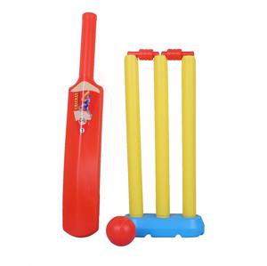 Kit de cricket en plastique durable unisexe chauve-souris promotionnelle pour débutants pour tous les groupes d'âge jeu en plein air vente en gros ensemble de cricket fournisseur en vrac - Product Image 6