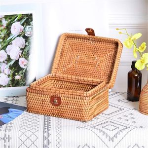 Panier de rangement en rotin fait main, écologique, multi-usages, pour bijoux, collations, léger, durable, couleur naturelle, tailles S/M/L - Product Image 3