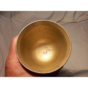 Mini mortier et pilon en laiton doré de haute qualité solide pour herbes épices vente chaude en gros de l'Inde avec matière plastique - Product Image 4