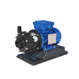Pompe centrifughe mag drive di alta qualità ht4 PVDF con motore 0,12kw IEC 56 B 2P in plastica per la movimentazione degli acidi pompa dell'acqua - Product Image 1