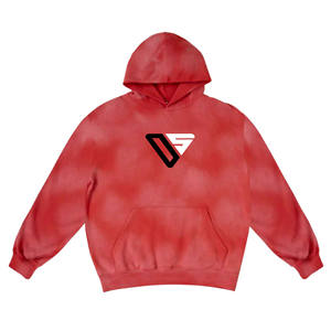 Sudadera con Capucha Vintage para Hombre, 100% Algodón Mezclado, Lavado Ácido, Bordada, Oversize, Hombros Caídos, Estilo Hip Hop Urbano de Invierno - Product Image 5