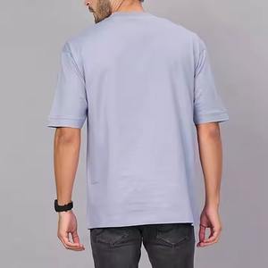 Camiseta Orgánica de Verano para Hombre, Ecológica, 100% Algodón, Sostenible, Estilo Hip Hop, Transpirable, Corte Holgado, 220g - Product Image 4
