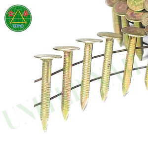 Clous de toiture en bobine 1-1/4 "x 0.120 7200pcs avec tige annulaire et tête plate Type Prix compétitifs de l'usine leader du Vietnam - Product Image 1