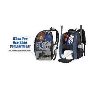 Nouveau design de sacs de baseball de haute qualité Sacs de baseball fabriqués au Pakistan Sacs de baseball à bas prix - Product Image 5