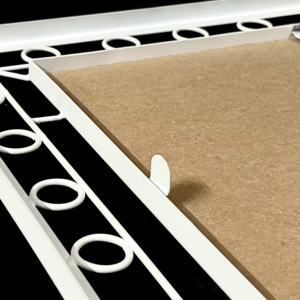 2025 Moderne Maison Décorative Vintage Look Blanc Métal Designer Miroir Cadre Vente Directe D'usine - Product Image 4