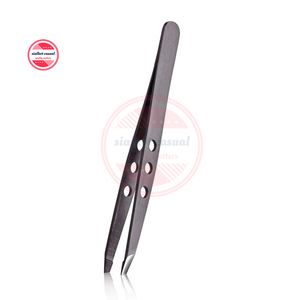 Pinzas de salón para desplumar cejas pinzas para desplumar herramientas de cuidado personal de acero inoxidable - Product Image 1
