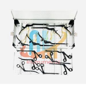 Ensemble d'instruments orthopédiques allemands pour la colonne vertébrale, comprenant des pinces Kerrison, des pinces à os, des pinces à disque, des pinces à punch, des pinces STR, des pinces CVD et des pinces hypophyse. | OldMed - Product Image 6