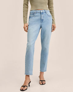 Best-seller Pantalon en denim décontracté pour femme Nouveau design Jeans bleus pour vêtements de rue À la mode pour les femmes avec un design et une taille haut de gamme - Product Image 2