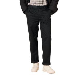 Pantalones Chinos Personalizados de Sarga de Algodón Ligero, Color Caqui Vintage, Cierre de Cremallera, Corte Slim Fit, Casuales para Hombre, Impermeables y Antiarrugas - Product Image 3