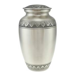 Metal Cremation <b>Urn</b> for Adult Human Ashes <b>Large</b> Handcrafted Funeral Memorial Burial <b>Urn</b> available in brass and aluminium - Product Image 5