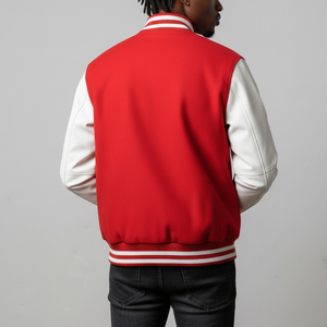 Offre spéciale, veste sur mesure à prix abordable pour collège de baseball pour homme, veste lourde avec logo de broderie en chenille personnalisée - Product Image 5