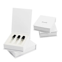 Boîte cadeau de luxe écologique, design unique, pour bouteille de parfum, emballage avec nom de marque imprimé