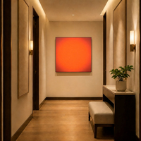 Lumière LED de relaxation avec effet lever/coucher de soleil, disponible en ODM, pour la thérapie bien-être, art mural pour le salon