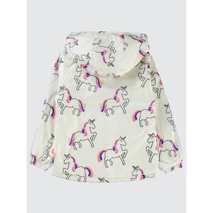 Chubasquero textil preescolar para niñas, prendas de vestir exteriores cómodas y elegantes para niños pequeños - Product Image 3