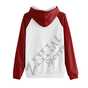 เสื้อมีฮู้ดถักโอเวอร์ไซส์ของผู้หญิงอินเทรนด์เสื้อสวมหัวแขนยาวเสื้อซับในสีบล็อกลวดลายธรรมดาพิมพ์ลายลำลองฤดูใบไม้ร่วงฤดูหนาว - Product Image 3