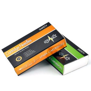 SPARK Aguja de cartucho de tatuaje de flujo de tinta suave de precisión de acero inoxidable desechable fácil de usar para arte corporal y tatuajes - Product Image 2