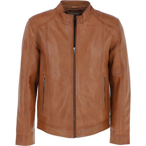 Chaqueta de Cuero Nueva y Elegante de la Mejor Calidad, Diferentes Colores Disponibles al Mejor Precio de Venta, Chaqueta de Cuero para Hombre con Servicio OEM - Product Image 5