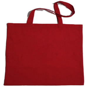 Bolsa de asas de algodón orgánico 100% con estampado personalizado, gran capacidad, asas bonitas, lona reciclable para promociones con su logotipo - Product Image 1