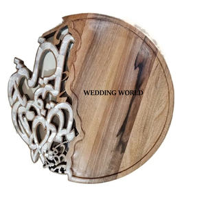 Restaurante Ware Diseñador Bandeja de chocolate Hecho a mano Venta caliente Artículos DE BODA Venta al por mayor Mesa de lujo Nueva bandeja de chocolate - Product Image 6