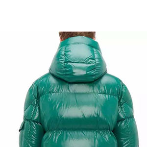 Abrigo acolchado de algodón acolchado de invierno a la moda para hombre, capucha desmontable, transpirable, de secado rápido, directo de fábrica, chaquetas para exteriores - Product Image 3