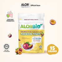 ALORBIO Yogurt Drops Combo Pack Probiotique Solide 5,5 Milliards d'UFC par Sachet Saveur Fruitée Sans Sucre Pastilles à la Menthe
