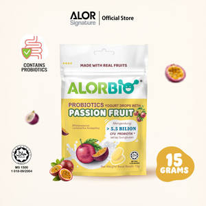 ALORBIO Yogurt Drops Combo Pack Probiotique Solide 5,5 Milliards de UFC Saveur Fruitée Sans Sucre Pastilles Mentholées à Boire - Product Image 3