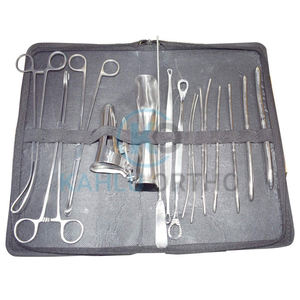 Kahlu อุปกรณ์ผ่าตัดสแตนเลสแบบแมนนวลขยายและขูดมดลูกสำหรับนรีเวชวิทยา - Product Image 1