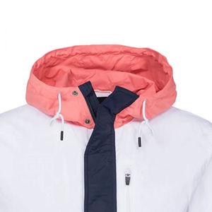 Nueva llegada 2025 Chaqueta cortavientos de lona para hombre Precio Material de colores Unisex Slim Fit Precio barato - Product Image 4