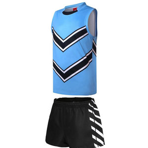 Ensemble d'uniformes AFL en gros : Maillot et short en polyester respirant, kit de football personnalisé - Product Image 1