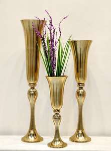 Vase de table, dernier design pour la décoration de la maison, mariage, Noël, Diwali, pour les arrangements floraux de table - Product Image 3