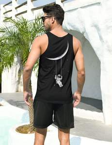 Camiseta sin mangas de gimnasio para hombre de talla grande superventas Pakistán servicio OEM transpirable ecológico secado rápido Spandex/algodón estilo informal - Product Image 3