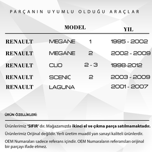 Jeu de réparation de clé d'ouverture d'enjoliveur de roue pour Renault Megane, Clio, Laguna - Product Image 2