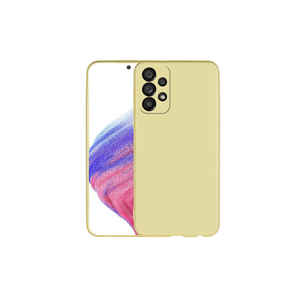 Coque de protection en silicone liquide doré anti-traces de doigts JoieCreatif Premier pour Samsung Galaxy A33 5G Plus - Product Image 1