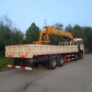 משאית מנוף הידראולי 8x4 16 טון הניתנת להתאמה אישית במפעל, מנוף מטען עם זרוע הידראולית - Product Image 2