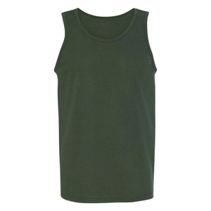 Wholesale <b>Tank</b> <b>Top</b> for <b>Boys</b> Men's Summers Loose Fit Solid Color Wide Shoulder Round Neck Breathable & Smooth Fabric <b>Tank</b> <b>Tops</b> - Product Image 2