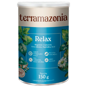 Terramazonia Relax Boisson Douce pour Adultes au Magnésium, Camomille, Mélisse, Spiruline Bleue et Fruit de la Passion, Sans Sucre - Product Image 4