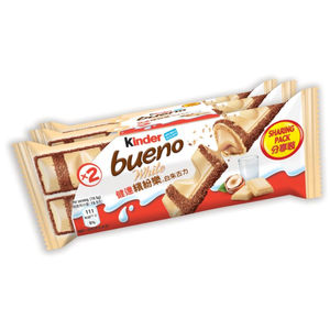 บาร์ช็อกโกแลตสีขาว kinderbueno ขนาด30x39กรัม - Product Image 6