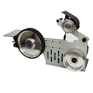 Amoladora de Banda Eléctrica de Doble Soporte de 220V, 2x72 Pulgadas, Multifunción, Velocidad Variable, para Pulir y Esmerilar - Product Image 3